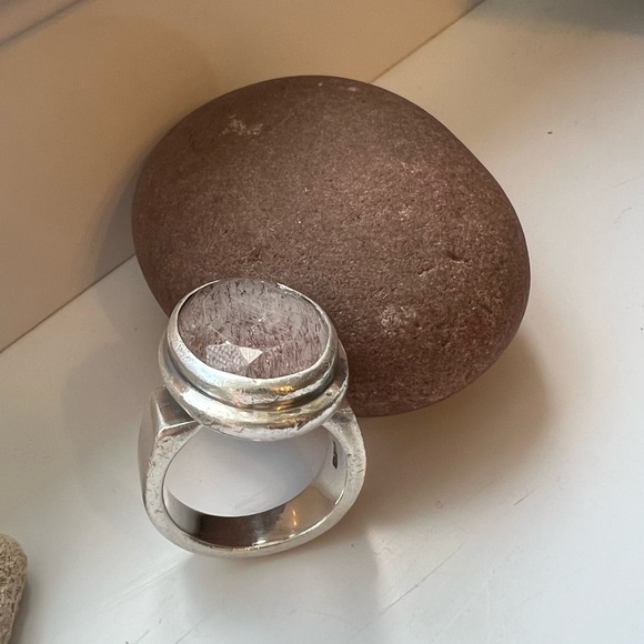 Pink Quartz ring - Picture 5 of 6